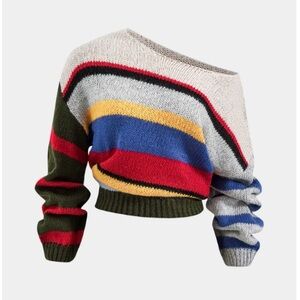 Colorful Striped Sweater